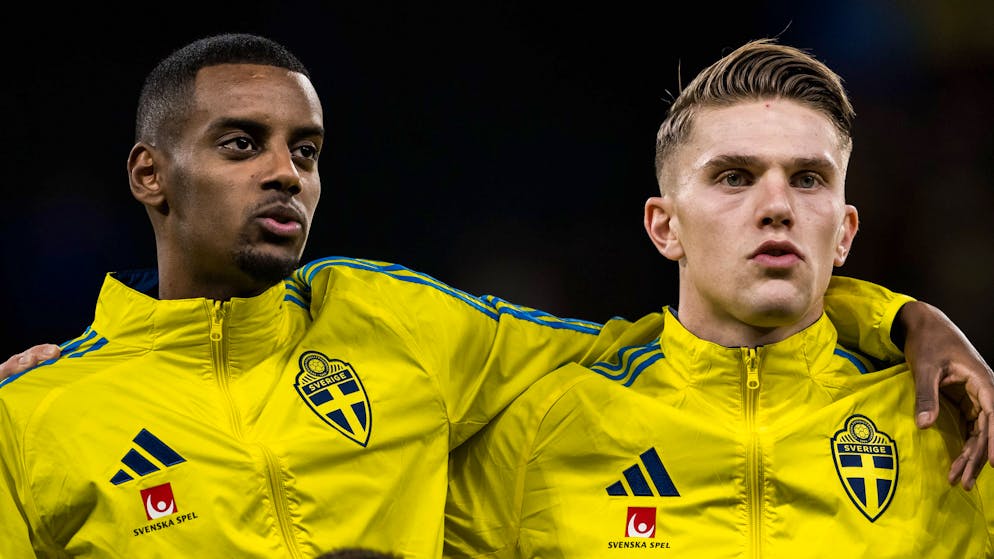 Alexander Isak und Viktor Gyökeres: Die grosse Hoffnung der Schweden gegen die Schweiz.