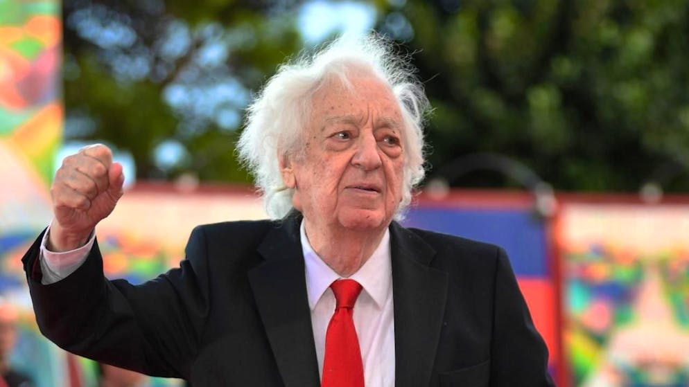 Paolo Bonacelli alla Mostra del cinema di Venezia due anni fa