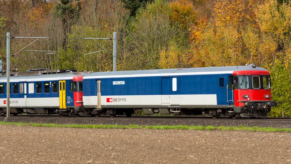 So unscheinbar sahen die Gefängniszüge der SBB aus.