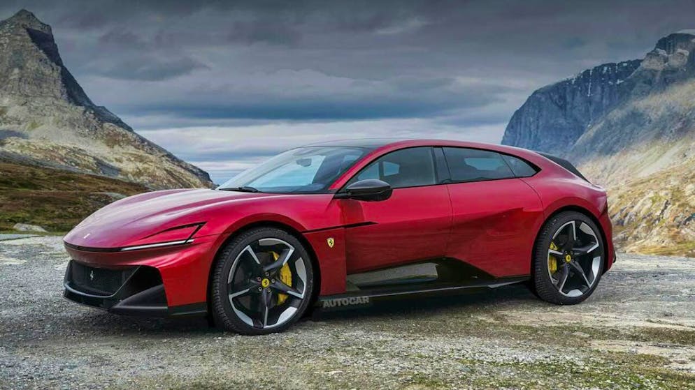 1000 PS und Tempo 310: Ferrari präsentiert sein erstes Elektroauto - Gallery. Ferrari lanciert sein erstes vollelektrisches Modell mit dem Namen "Elettrica". Der Wagen mit 1000 PS unter der Haube kann in 2,5 Sekunden von 0 auf 100 km/h beschleunigen.