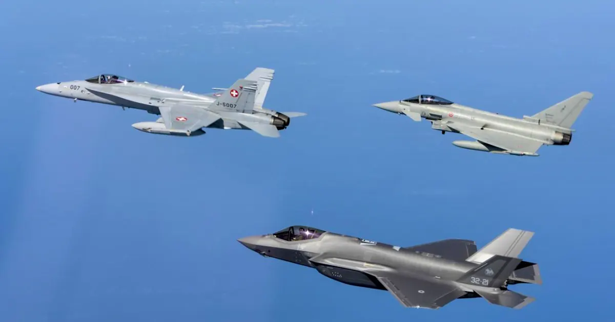 Martin Pfister wants to buy fewer F-35 fighter jets – at least for now.