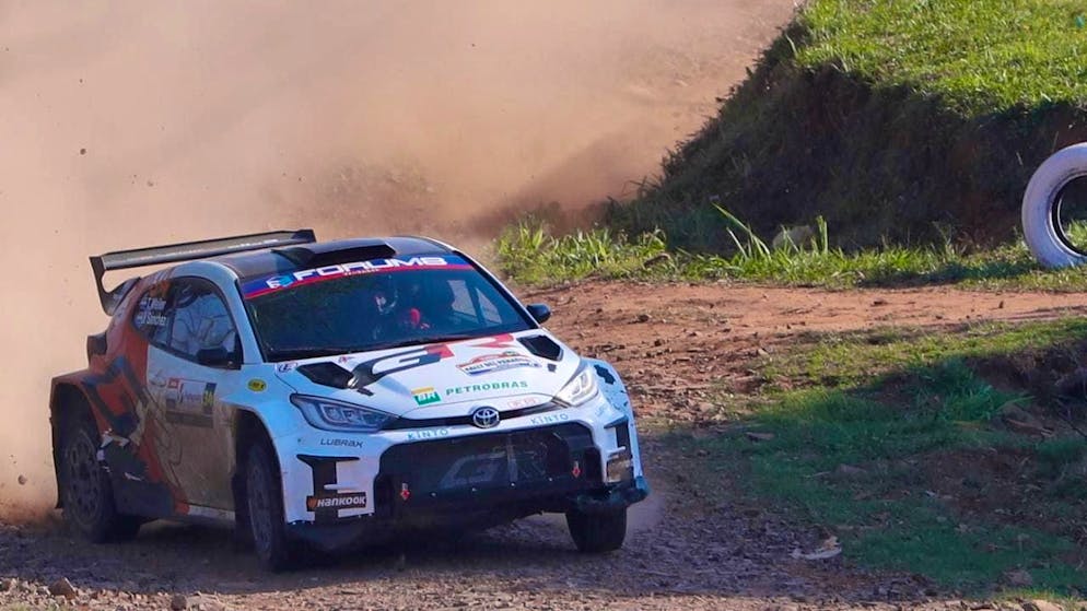 Kalle Rovanperä will no longer be driving a rally car next year (archive image)