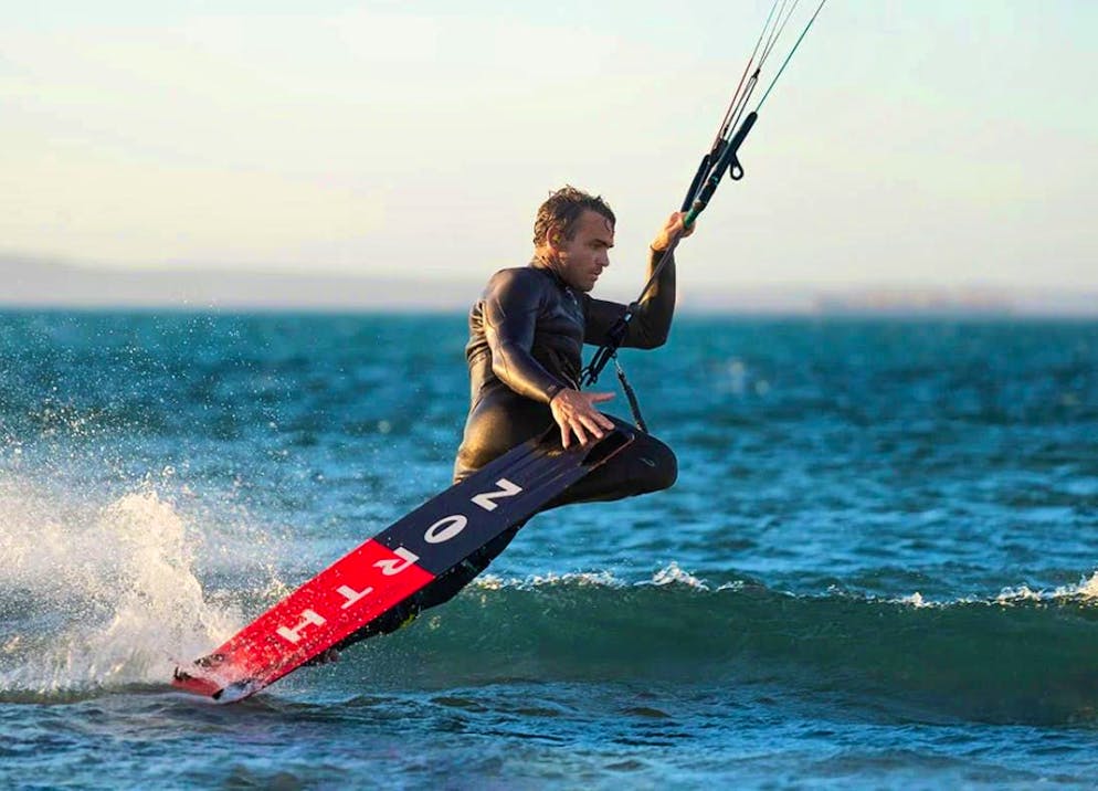 Graham Howes in action.