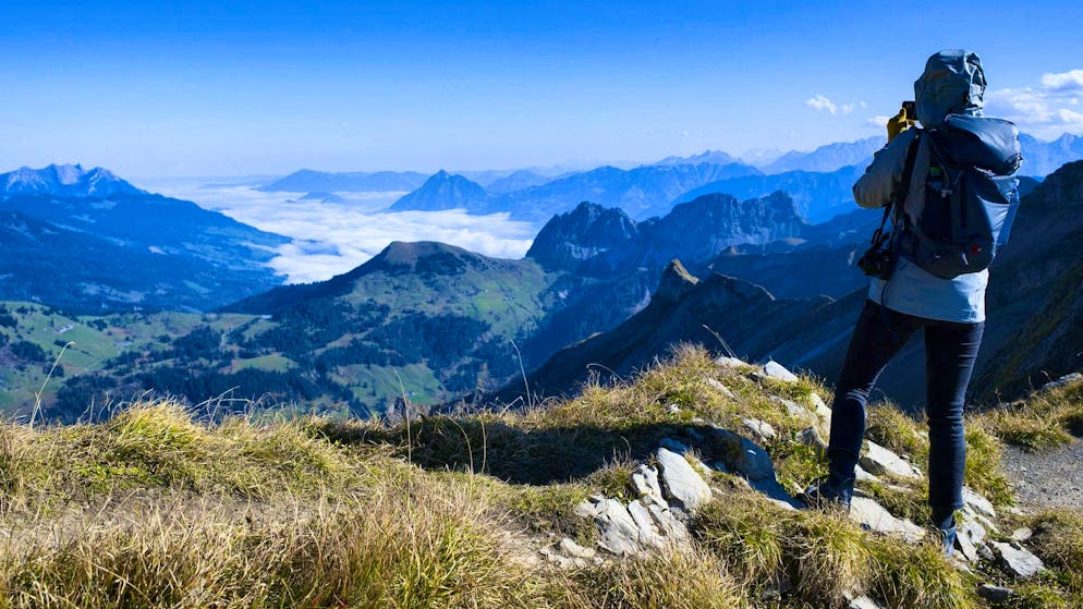 View of the Brienzer Rothorn.