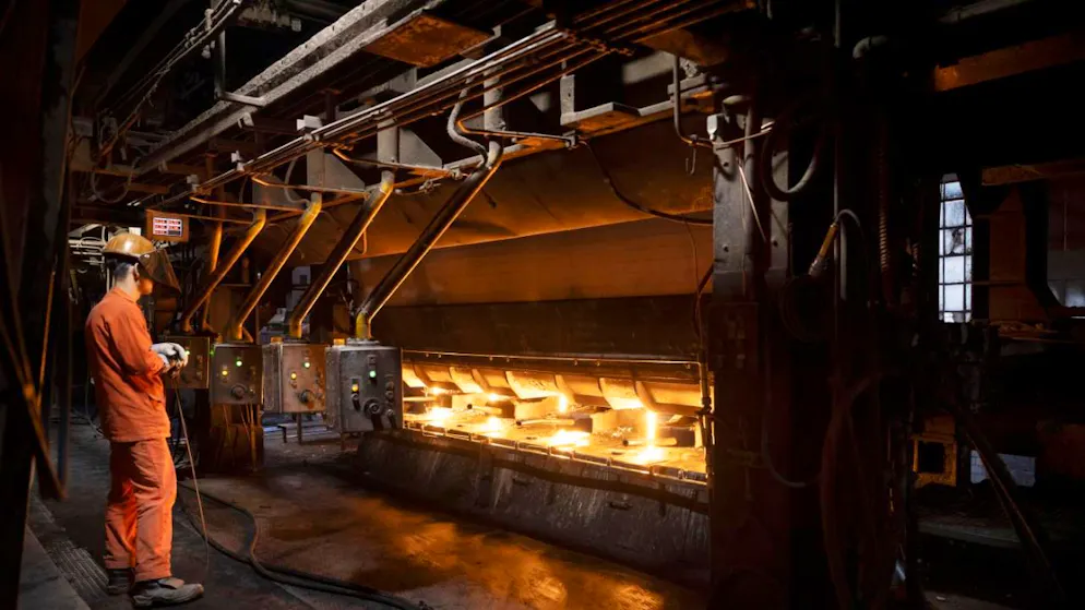 L'industria siderurgica teme per il suo futuro.