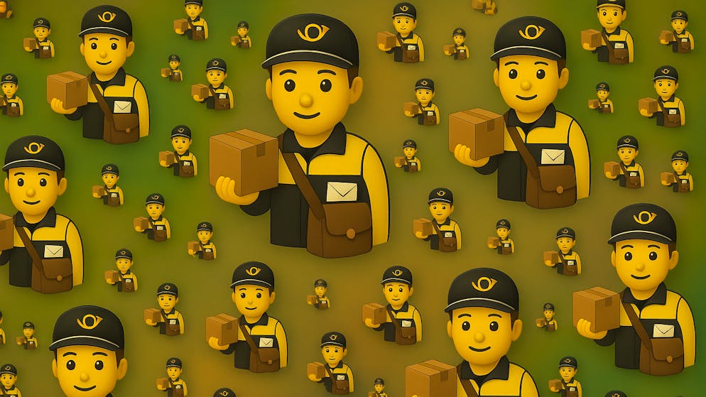 Schweizer Post findet Idee super. Pöstler weltweit fordern ein eigenes Emoji