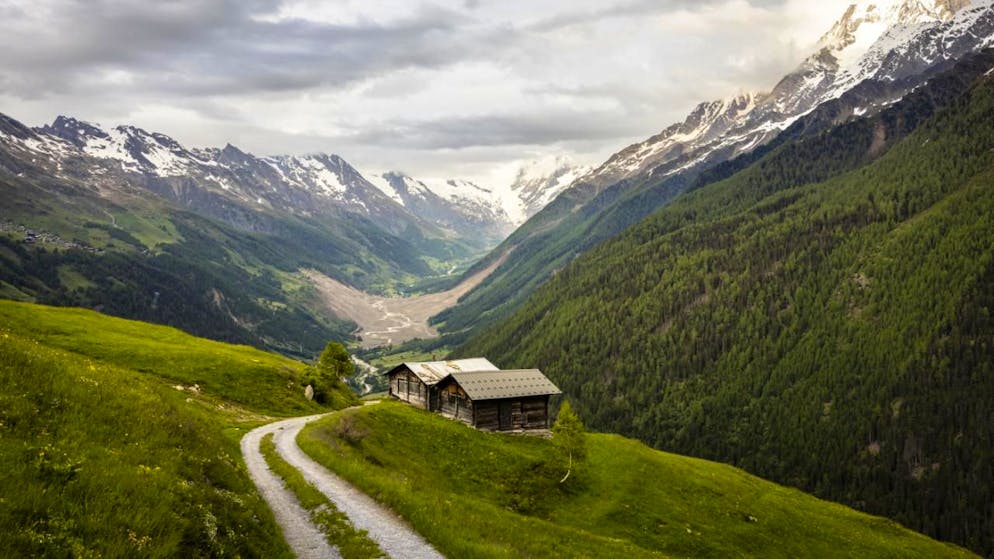 Les habitants du hameau de Eisten ainsi que de plusieurs alpages de Blatten pourront se rendre dans leurs maisons intactes dès le 11 octobre. (image d'archive)