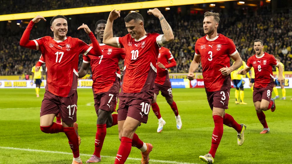 Nati grades for the win in Sweden. Xhaka and Freuler excel - Akanji has a lot of luck