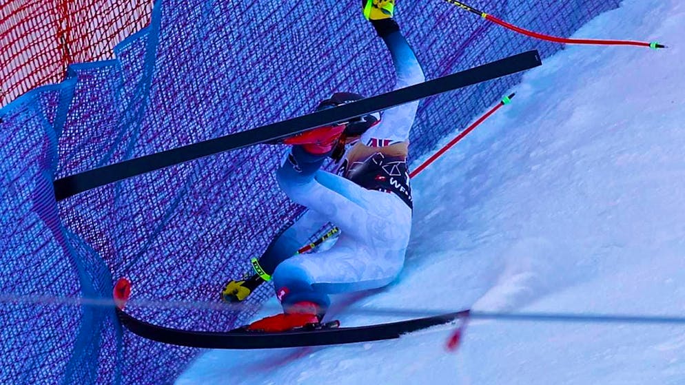 Aleksander Kilde is approaching his comeback - Gallery. The fatal crash in Wengen in January 2024: Aleksander Kilde flies into the net at the finish S.