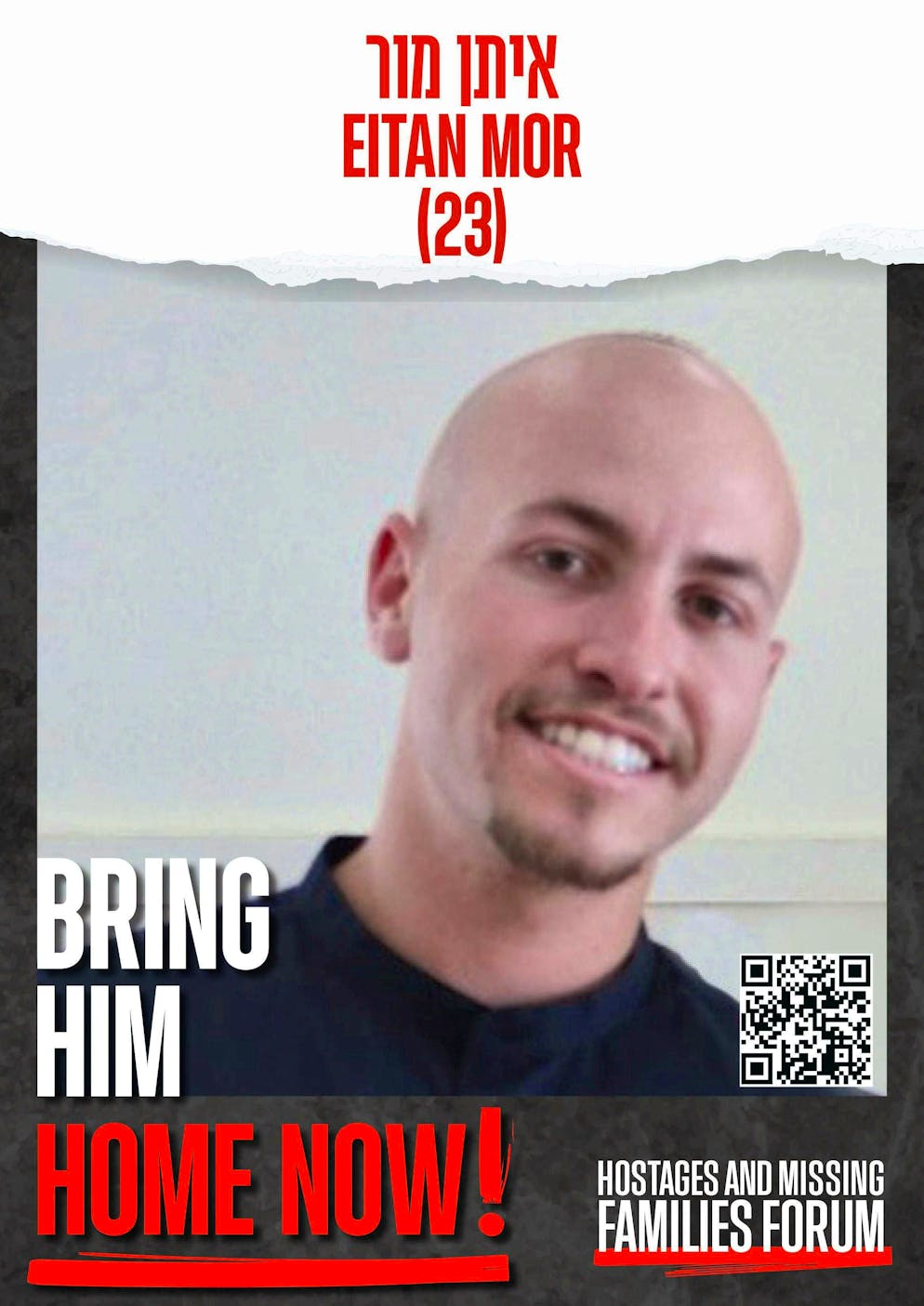 These are the 20 hostages still alive in the Gaza Strip. The 25-year-old Israeli was also responsible for security at the desert party and reportedly looked after injured festival-goers. 