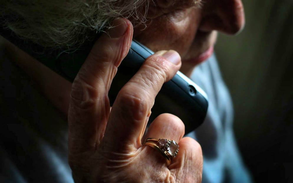 Anyone who receives a call from the police demanding cash should hang up immediately and call the emergency services.