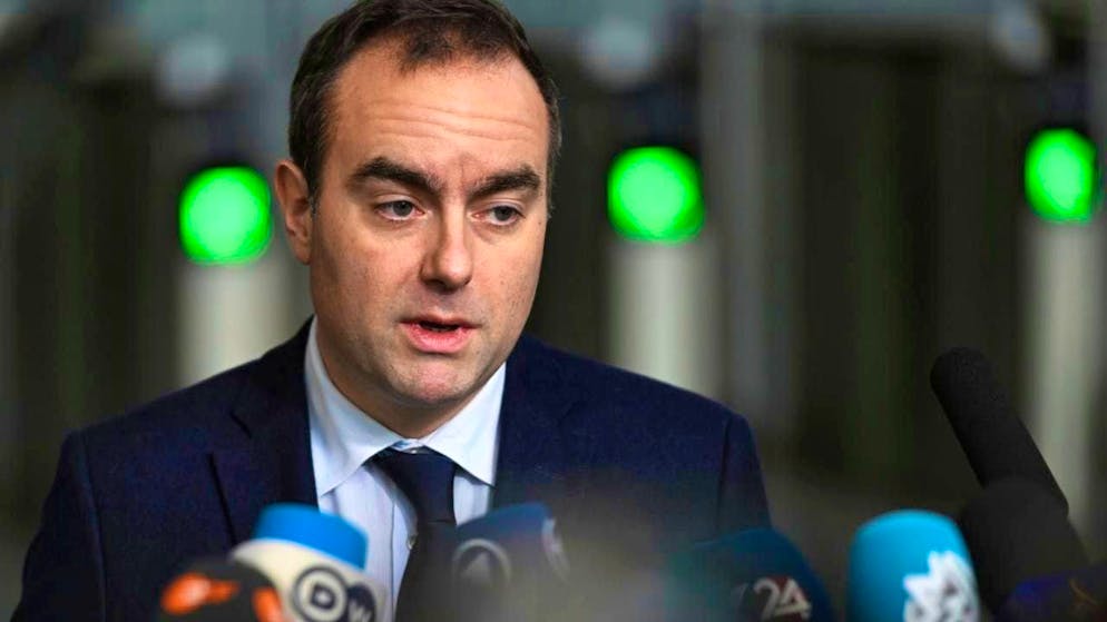 ARCHIVE - The French head of government Sébastien Lecornu. Photo: Harry Nakos/AP/dpa/Archive image