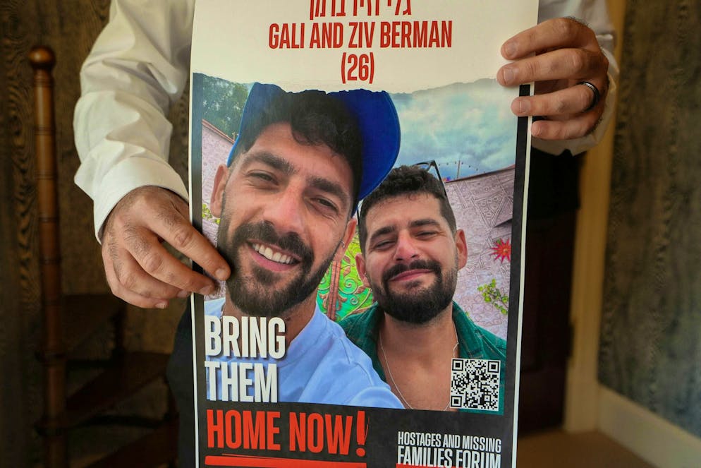 These are the 20 hostages still alive in the Gaza Strip. Terrorists kidnapped the two 28-year-old twin brothers Gali and Ziv Berman, who are also German citizens, from an Israeli border town.