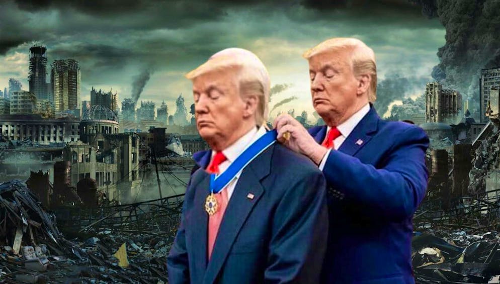 Lo darebbe a se stesso. Il comitato del Premio Nobel la vede diversamente.