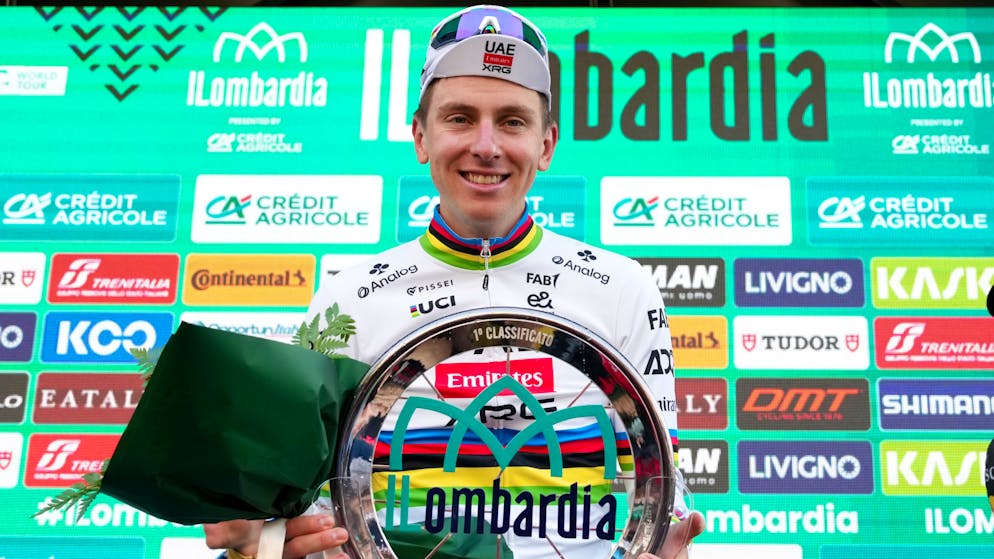 Tour de Lombardie. Cinq d’affilée : Tadej Pogacar assoit encore un peu plus son règne