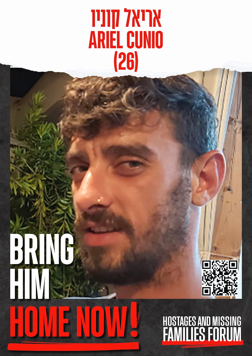 Das sind die 20 noch lebenden Geiseln im Gazastreifen. Ariel (28) wurde zusammen mit weiteren Angehörigen entführt.