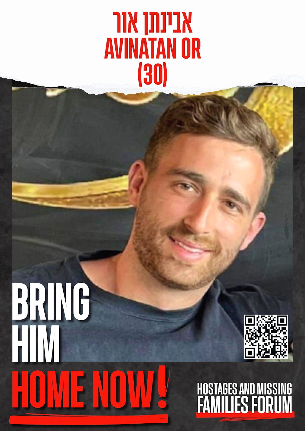 Das sind die 20 noch lebenden Geiseln im Gazastreifen. Der inzwischen 32-jährige Avinatan wurde ebenfalls vom Nova-Festival entführt.