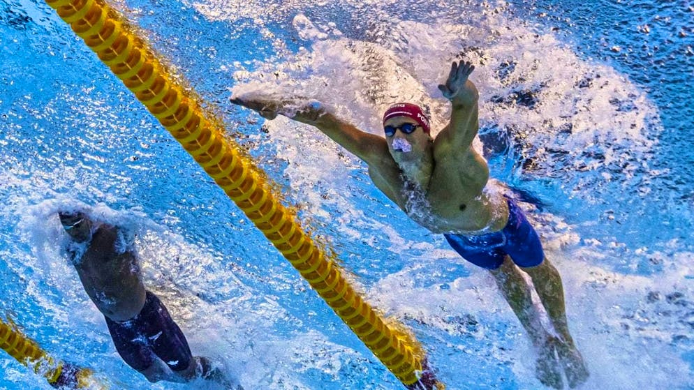 Style study by Noè Ponti in his showpiece discipline dolphin