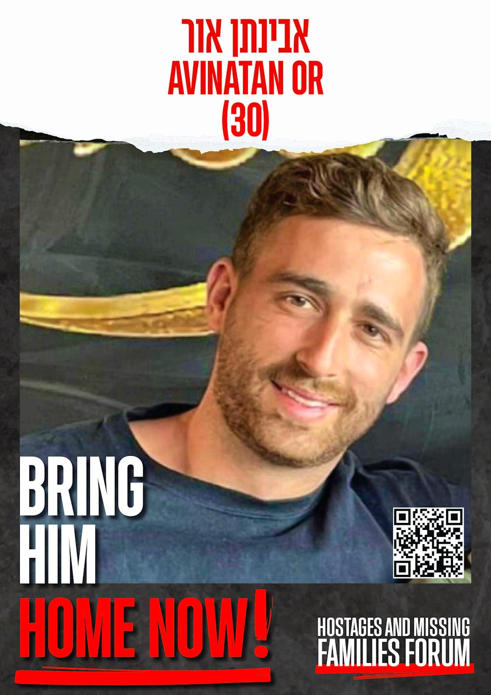 These are the 20 hostages still alive in the Gaza Strip. Avinatan, now 32, was also abducted from the Nova Festival.