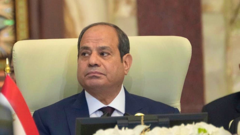 Le président egyptien Abdel Fattah al-Sisi co-présidera un sommet par la paix, lundi.