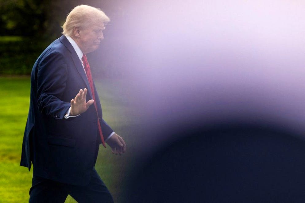 La population chinoise juge Trump incohérent et ne prend plus ses menaces au sérieux (archives).