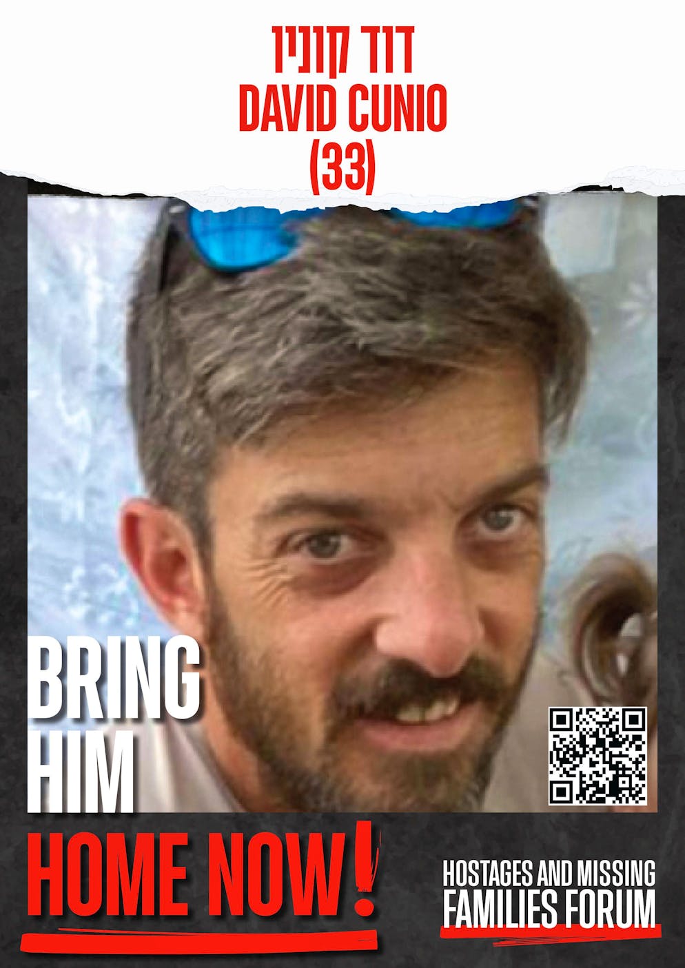 Das sind die 20 noch lebenden Geiseln im Gazastreifen. David Cunio wurde zusammen mit seiner inzwischen fünf Jahre alten Tochter und seinem Bruder Ariel entführt.