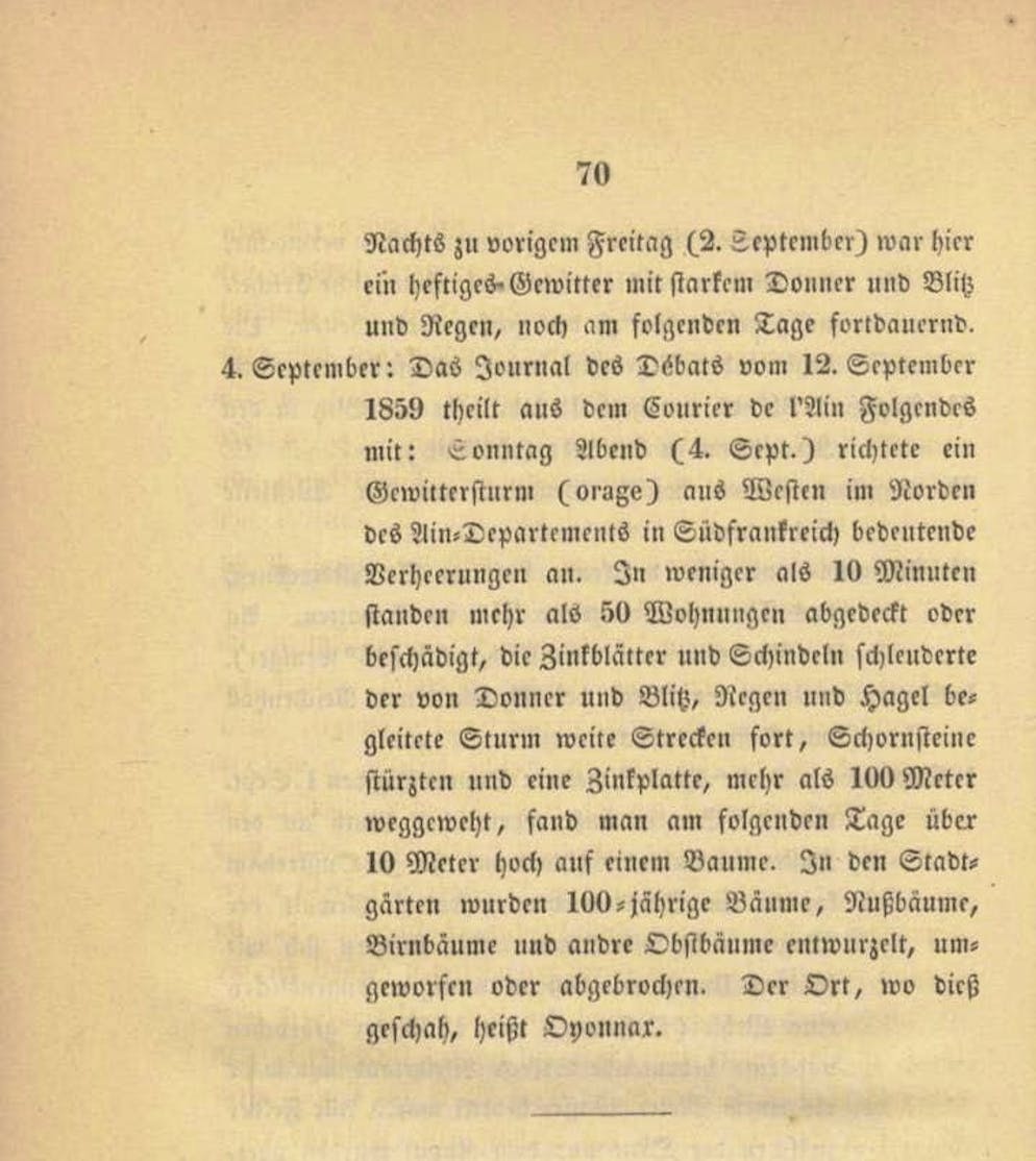 Knut Jungbohn Clement made a note of the weather conditions in September 1859.