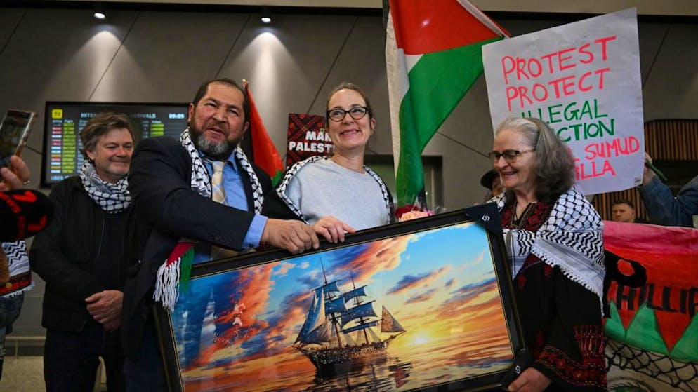 Gli attivisti erano arrivati da tutto il mondo, anche dall'Australia.