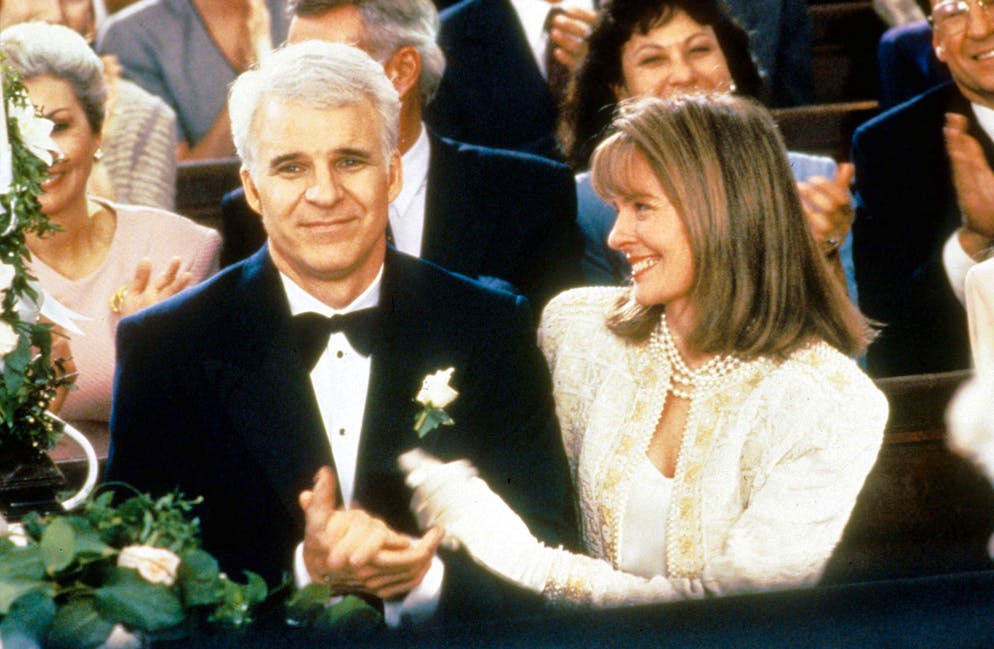 Keaton. Diane Keaton et Steve martin dans «Le père de la mariée» en 1991.