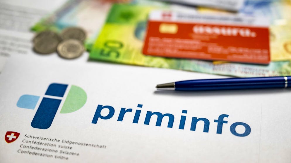 Die Website «Priminfo» verrät, welche Krankenkasse die tiefsten Prämien anbietet. 