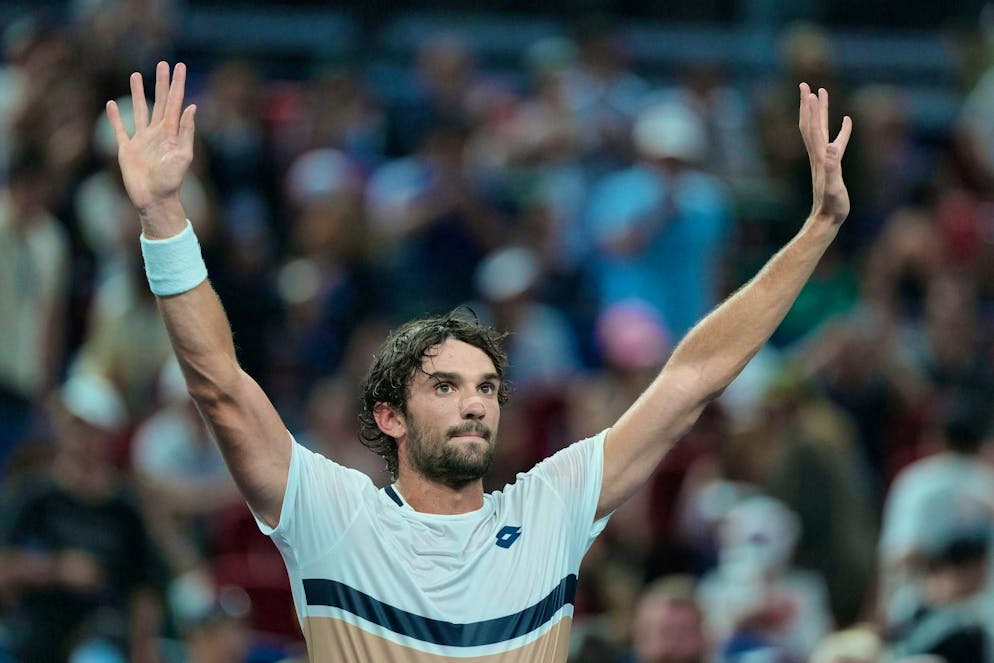  Valentin Vacherot wins the Maters tournament in Shanghai. 