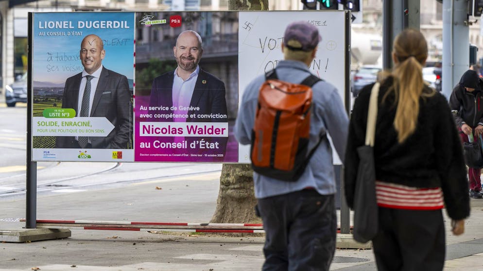 Conseil d'Etat genevois. Le Vert Nicolas Walder ou de l'UDC Lionel Dugerdil: rien n'est joué