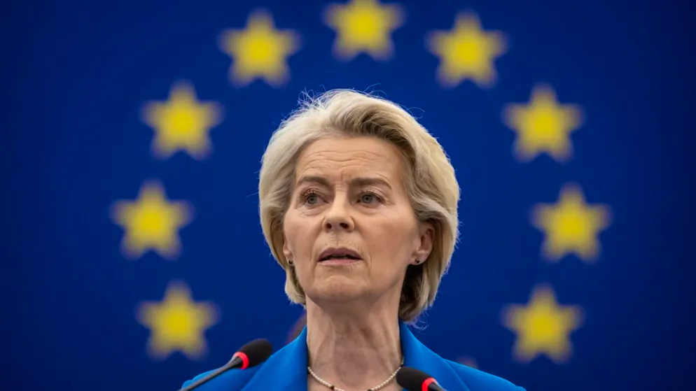 "Saremo una forza attiva all'interno del gruppo dei donatori palestinesi. E forniremo finanziamenti dell'UE per la ricostruzione di Gaza", ha promesso la presidente della Commissione europea Ursula von der Leyen. (Immagine d'archivio del 6 ottobre)