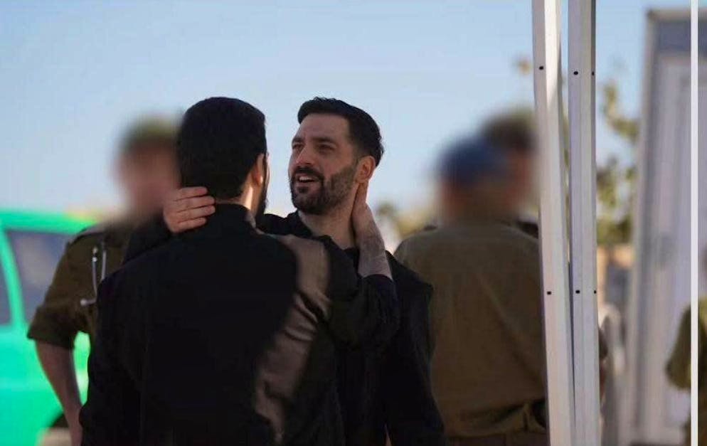 Gali und Ziv Berman: Das erste Foto in Freiheit. 