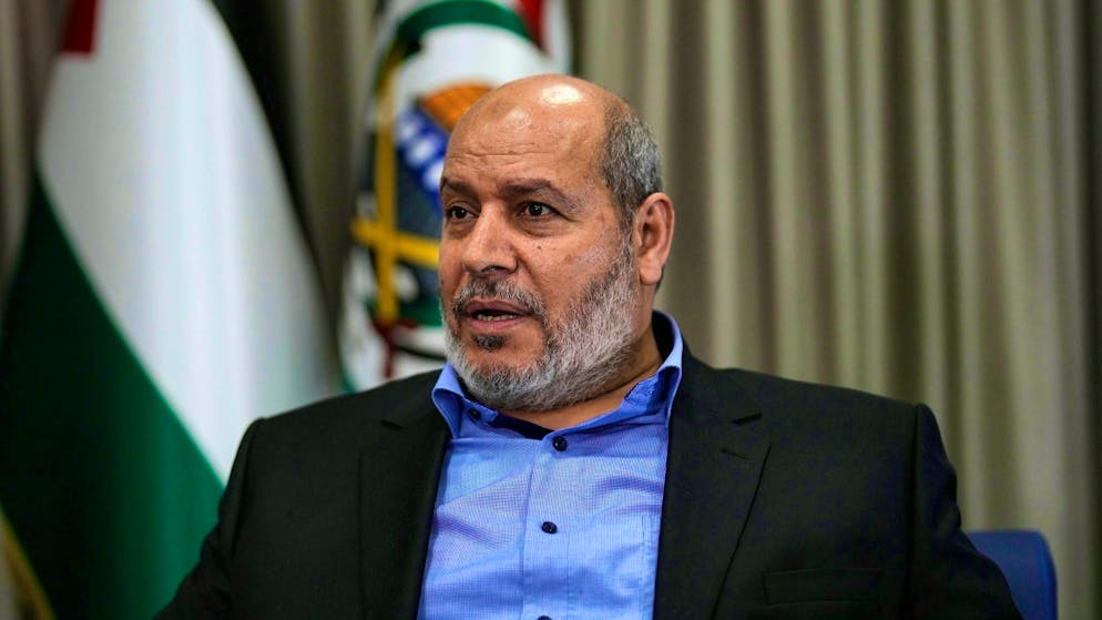 Khalil al-Haja, the head of the Hamas negotiating delegation (archive photo)