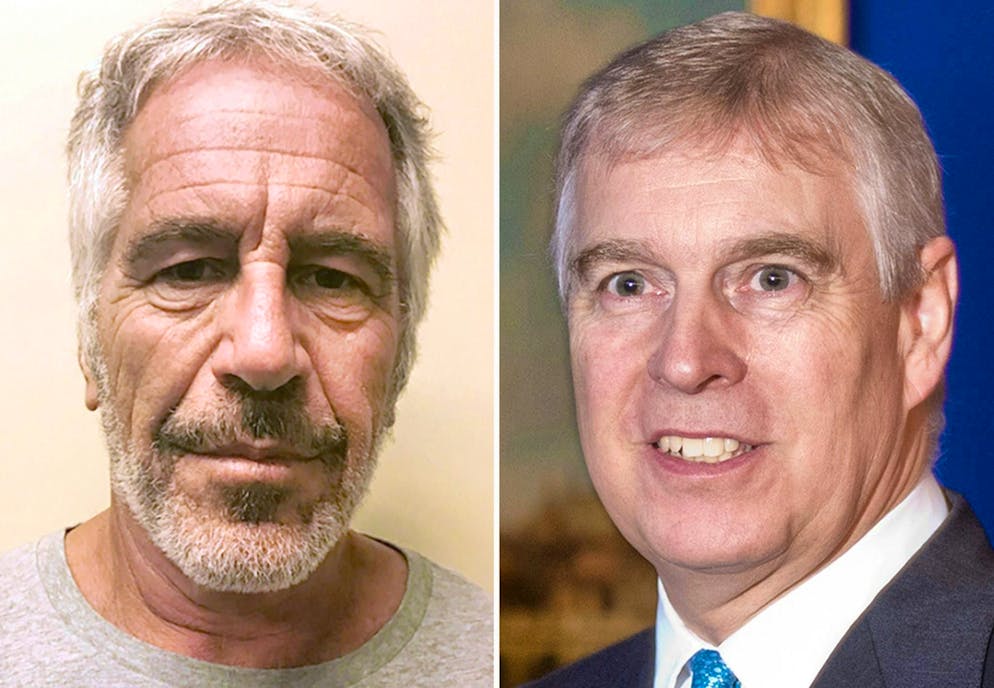 Jeffrey Epstein, imprenditore e milionario statunitense (a sinistra) e il principe Andrea erano amici.