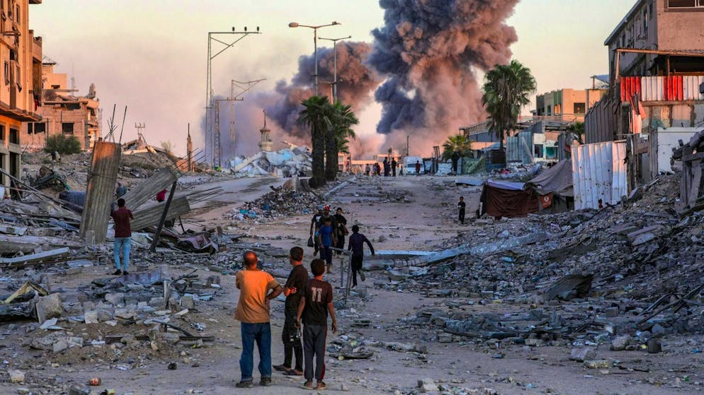 Israel also bombs Gaza City on the second anniversary of the massacre by Islamist terrorists in Israel. (October 7, 2025)