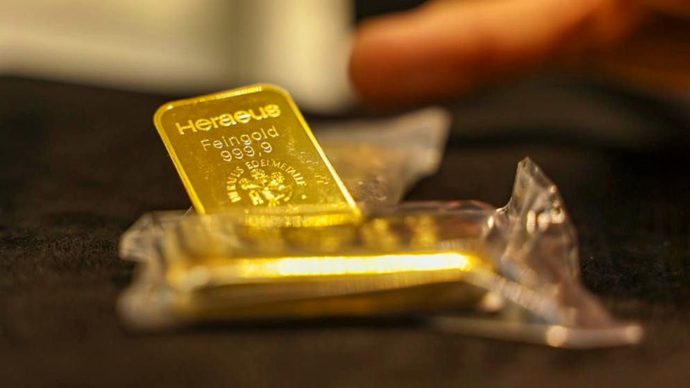 L'or a atteint un sommet historique de 4070 dollars l'once lundi (archives).