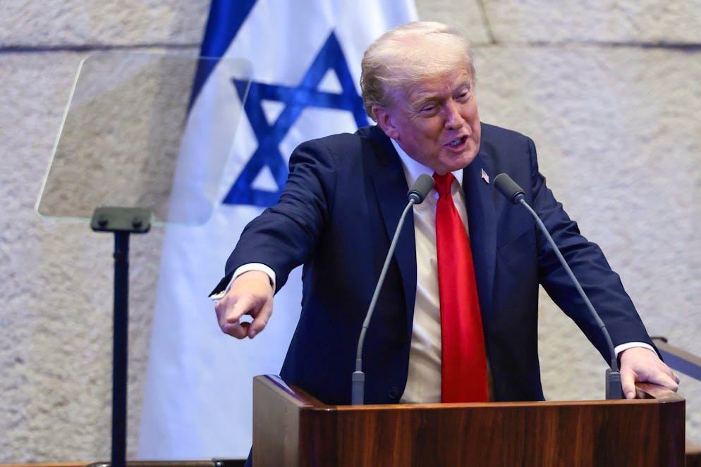 War gut drauf: US-Präsident Donald Trump. 