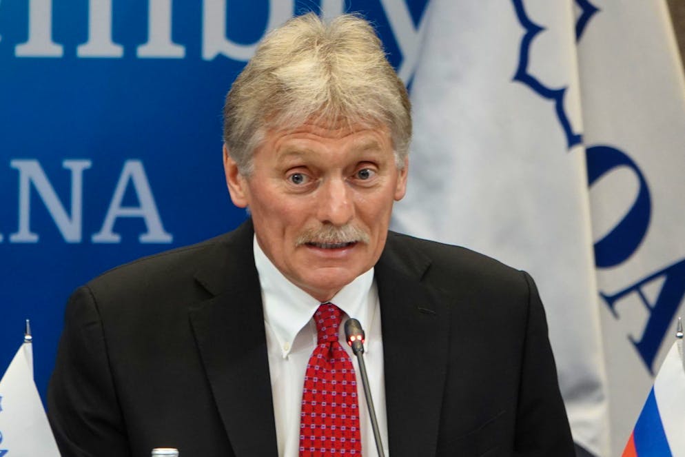 «Leider werden friedliche Mittel und der Weg politischer Verhandlungen von den Europäern und den Ukrainern abgelehnt»: Kremlsprecher Dmitri Peskow.