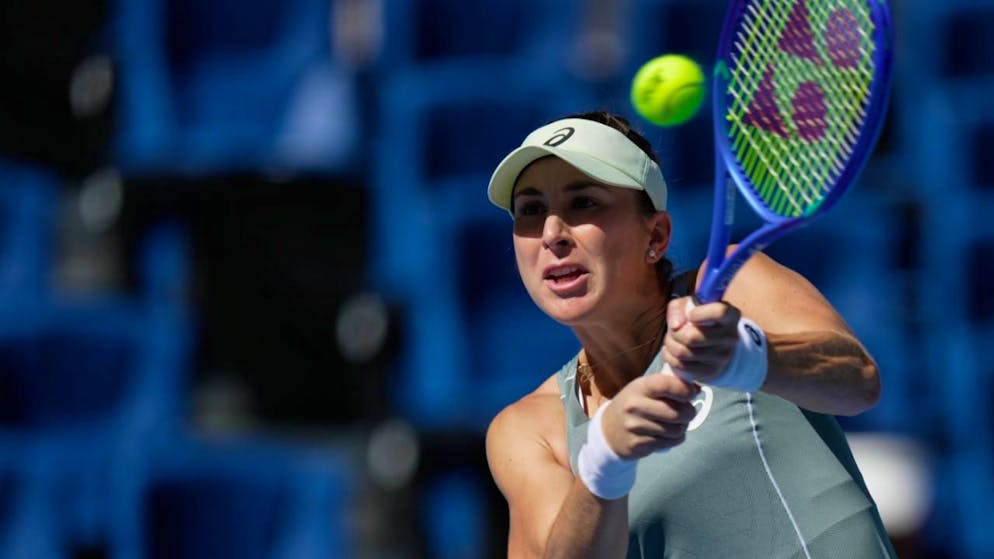 Belinda Bencic startet siegreich ins Turnier in Ningbo.