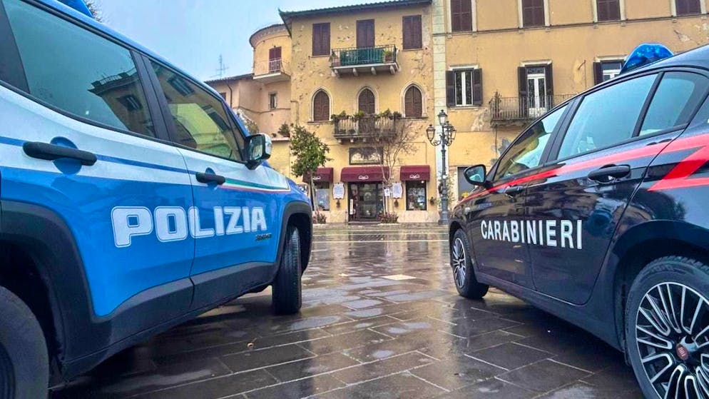 ARCHIVE - Italian police cars. Photo: Christoph Sator/dpa/Archive