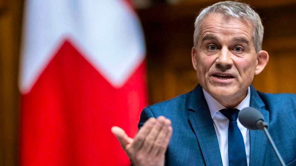 In Luxembourg, Federal Councillor Beat Jans emphasized the high Swiss return rate of rejected asylum seekers compared to the rest of Europe. (archive picture)