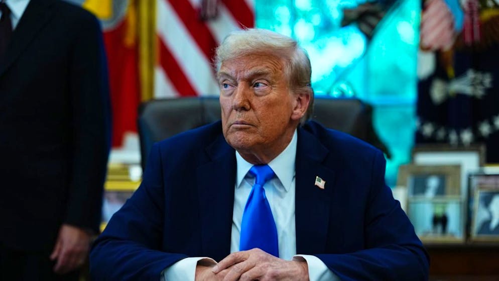 US-Präsident Donald Trump hat angekündigt, ab dem 1. November zusätzlich 100 Prozent Zölle auf Importe aus China in die USA zu erheben. (Archivbild)