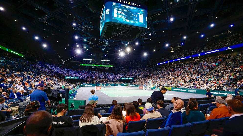Depuis cette année, le Masters 1000 de Paris ne se jouera plus à Bercy.