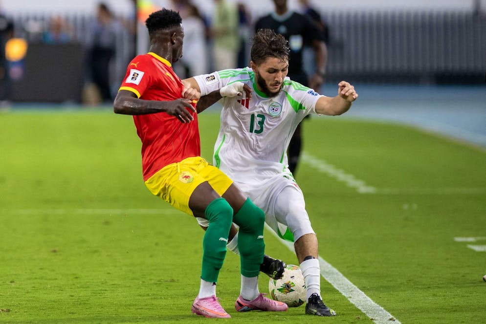 Super League Spieler die für die Weltmeisterschaft qualifiziert sind. Jaouen Hadjam (YB) mit Algerien 🇩🇿