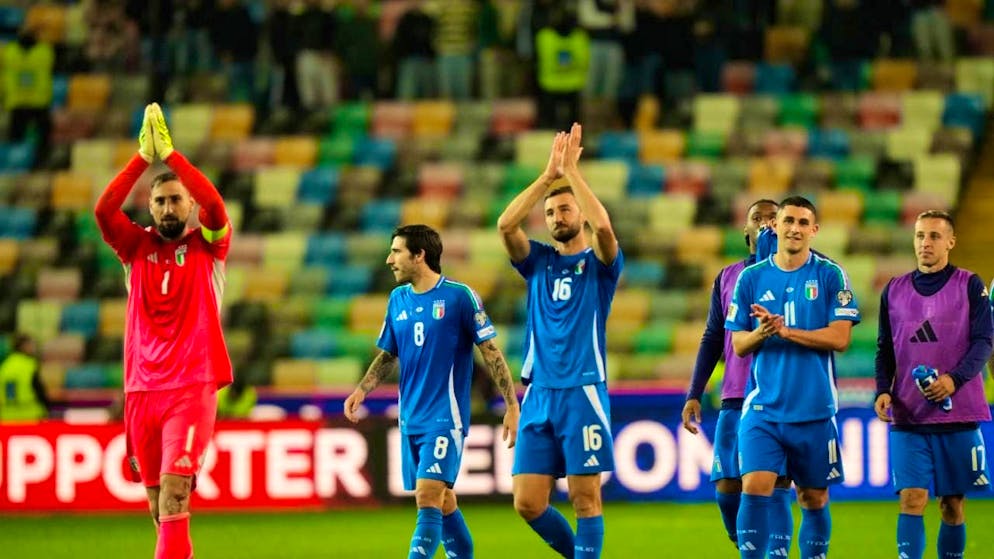 Despite a commanding win against Israel, three-time world champions Italy will probably have to wait until March and the play-offs to qualify for the World Cup