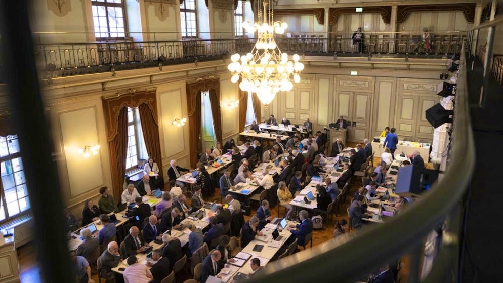 The Thurgau cantonal parliament wrongly rejected the naturalization application of a man from Syria, the Administrative Court has ruled. The picture shows a meeting of the Thurgau cantonal parliament in Weinfelden. (Archive image)