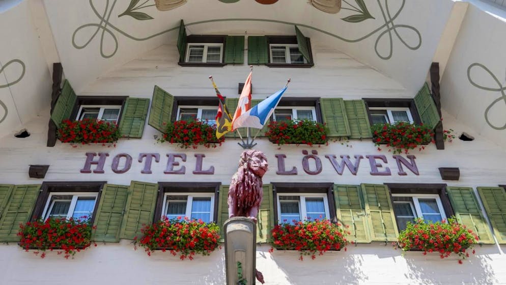 Die Schweizer Hotels haben auch im Monat September mehr Gäste beherbergt als im Vorjahr. Damit sind sie weiterhin auf Rekordkurs. (Im Bild das Hotel Löwen in Escholzmatt LU)