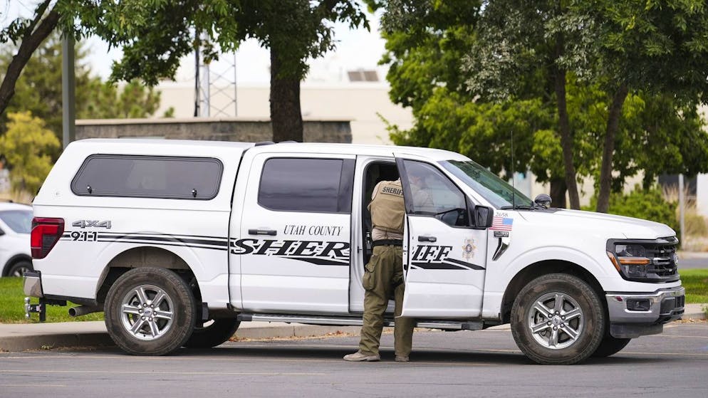 Un'automobile di uno sceriffo (immagine d'archivio).